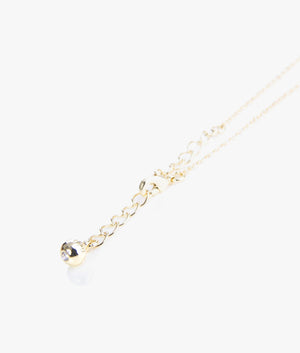 Dorriy daisy pendant in gold & white