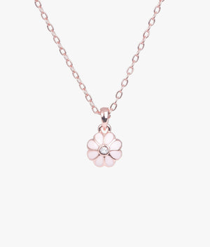 Dorriy daisy pendant in rose gold & pink