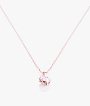 Dorriy daisy pendant in rose gold & pink