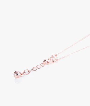 Dorriy daisy pendant in rose gold & pink