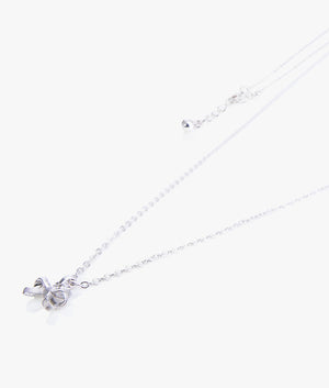 Petrae petite bow pendant
