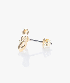 Pollay petite bow stud earrings