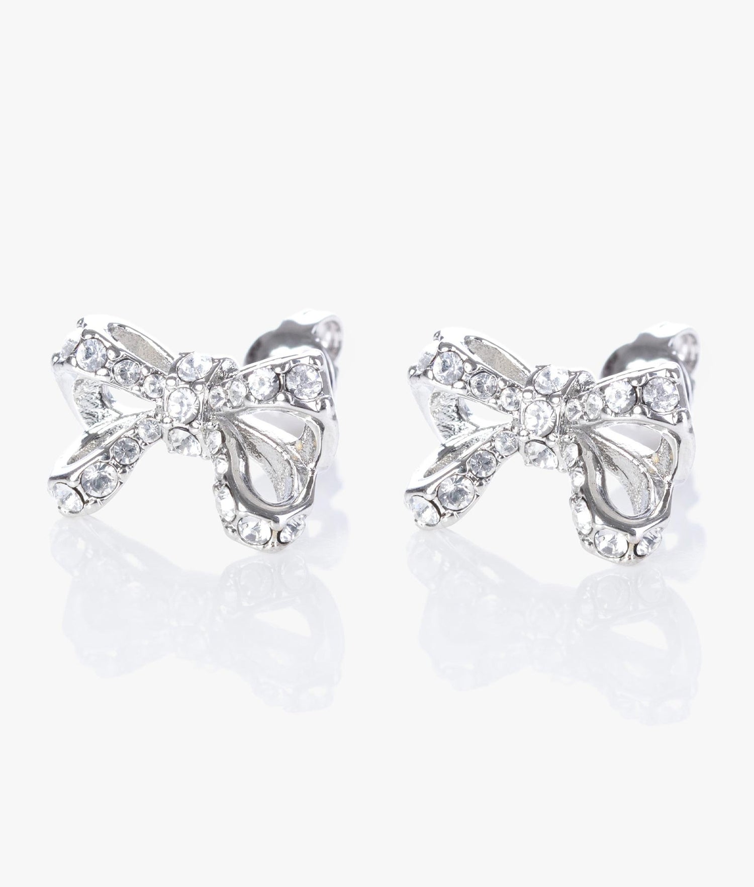 Ted baker silver bow earrings 2025