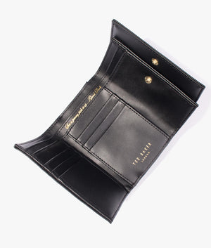 Alyesha teardrop mini bobble purse in black