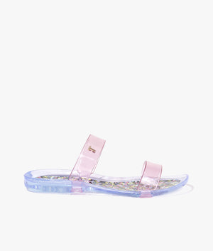 Jellei juniper spot print jelly sandal
