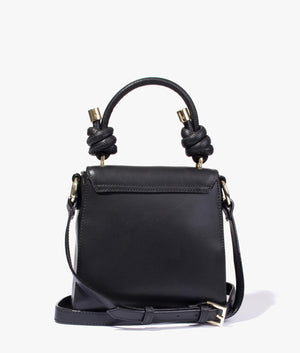Dillie knotted leather tote