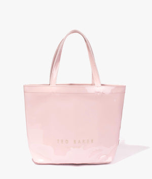 Nikicon knot bow small shopper in pink