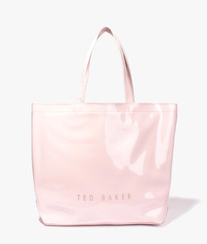 Nicon knot bow large shopper in pink