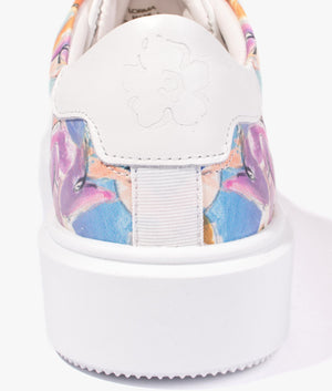 Lorma art print platform sneaker