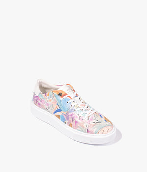 Lorma art print platform sneaker