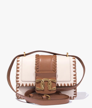 Edasina whipstitch detail mini crossbody bag Clearance