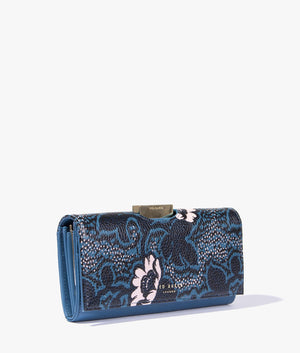 Rheumy graphic floral large bobble purse