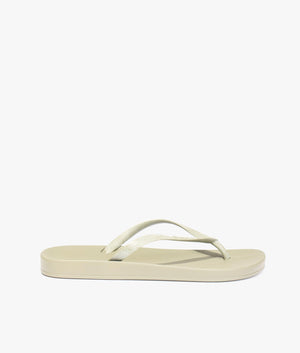 Anatomic colors flip flops in khaki