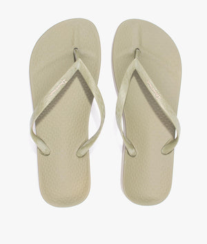 Anatomic colors flip flops in khaki