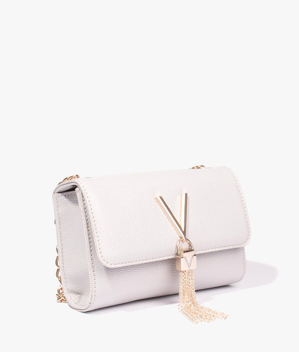 VALENTINO GO-CLUTCH 01 ライト チェーン付き Valentino bags | Divina small clutch in ghiaccio | EQVVS Womens