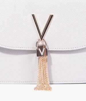 Valentino bags, Divina small clutch in ghiaccio