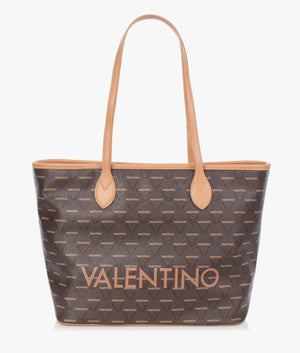 Liuto logo print shopper in multi