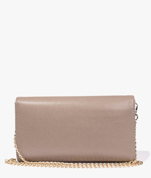 Divina large clutch in taupe