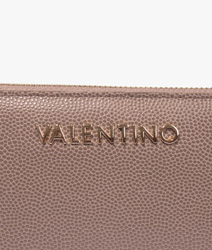 Divina zip around purse in taupe