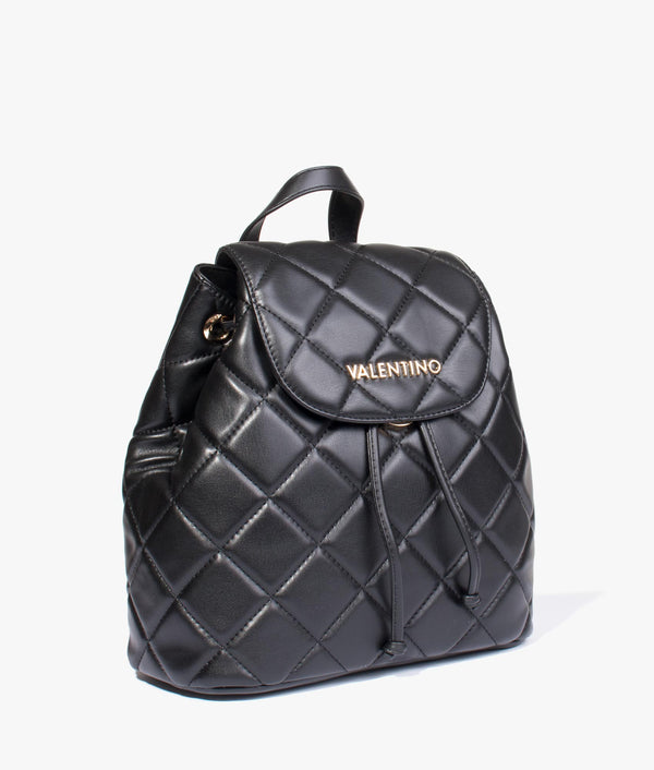 Ocarina Quilted Black Backpack