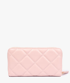 Ocarina quilted purse in cipria