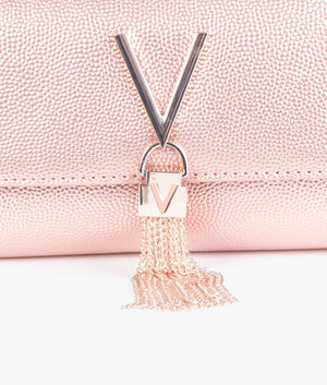 VALENTINO Divina Clutch Bag Pink, pink : : Fashion