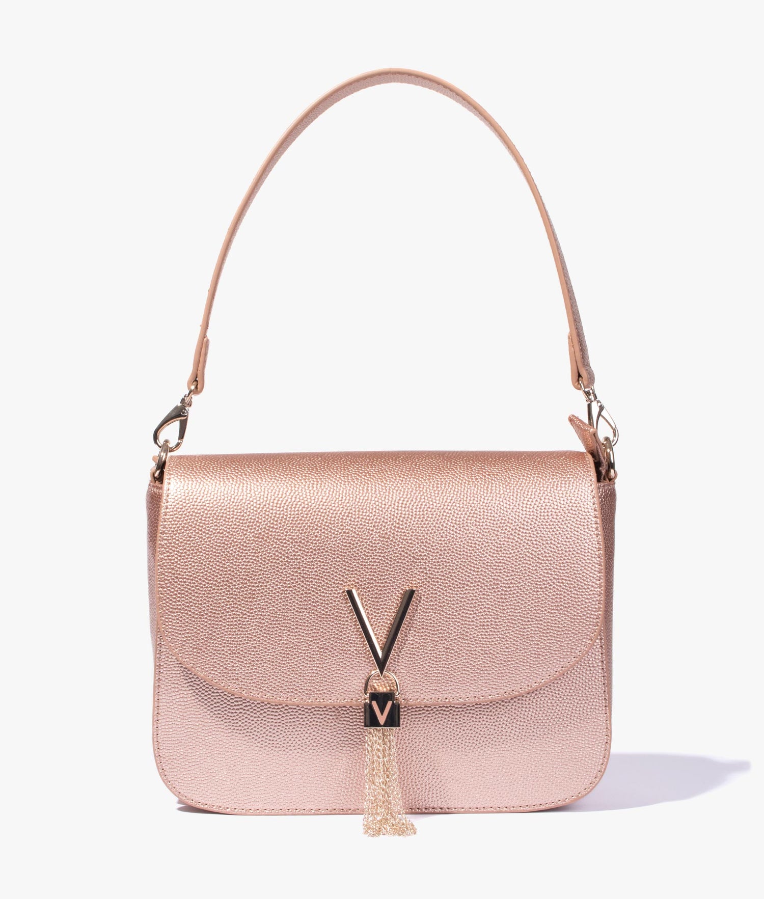 Rose gold valentino bag sale