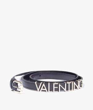 Emma winter narrow belt in black