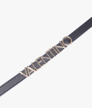 Emma winter narrow belt in black