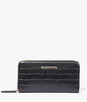 Satai zip purse in black