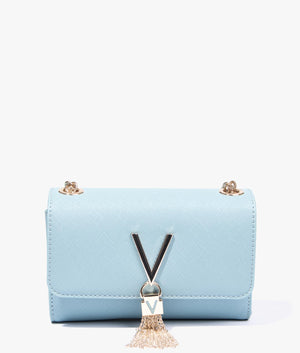 Divina SA pattina small clutch in polvere