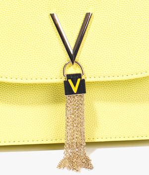 Divina shoulder bag in lime
