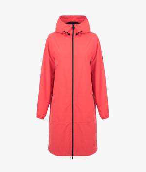 Autodrome waterproof coat in cayenne