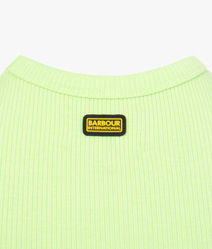 Stretton top in lime sorbet