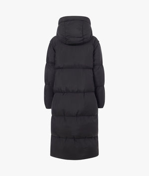 Removable sleeves jacket in black
