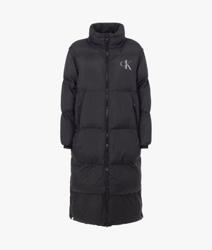 Removable sleeves jacket in black
