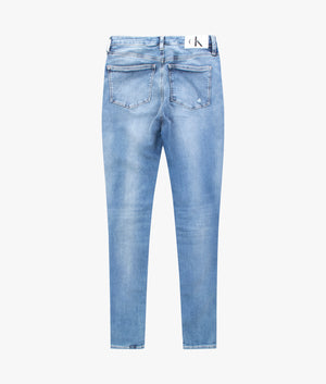 High rise super skinny jean in light denim