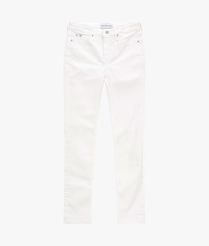 Mid rise skinny jean in light denim