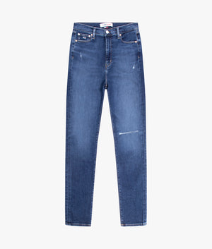 Melany ultra high rise skinny jean in dark denim