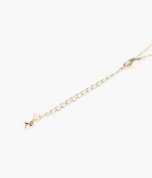 Spina crystal thorn pendant in gold