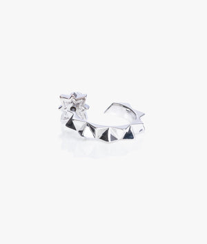 Sobek mini hoop earrings in silver