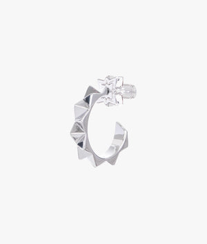 Sobek mini hoop earrings in silver