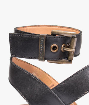 Astley sandal in black