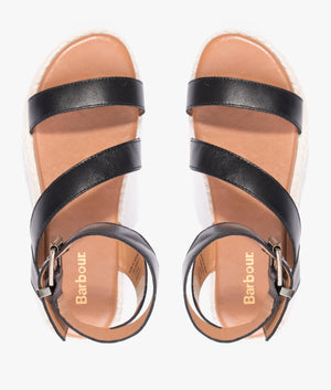 Astley sandal in black