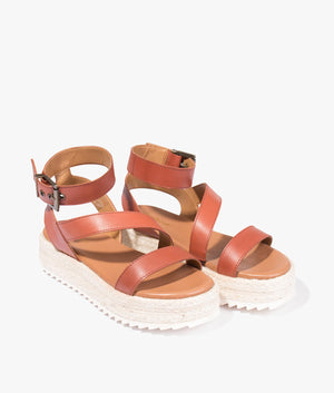 Astley sandal in tan
