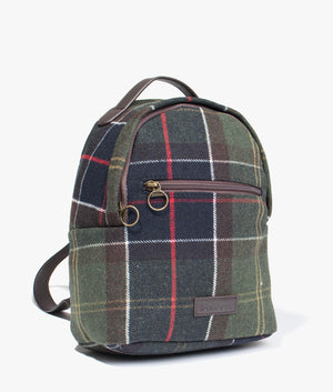 Caley tartan back pack in classic tartan