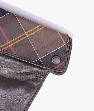Barbour dee sales tartan gloves