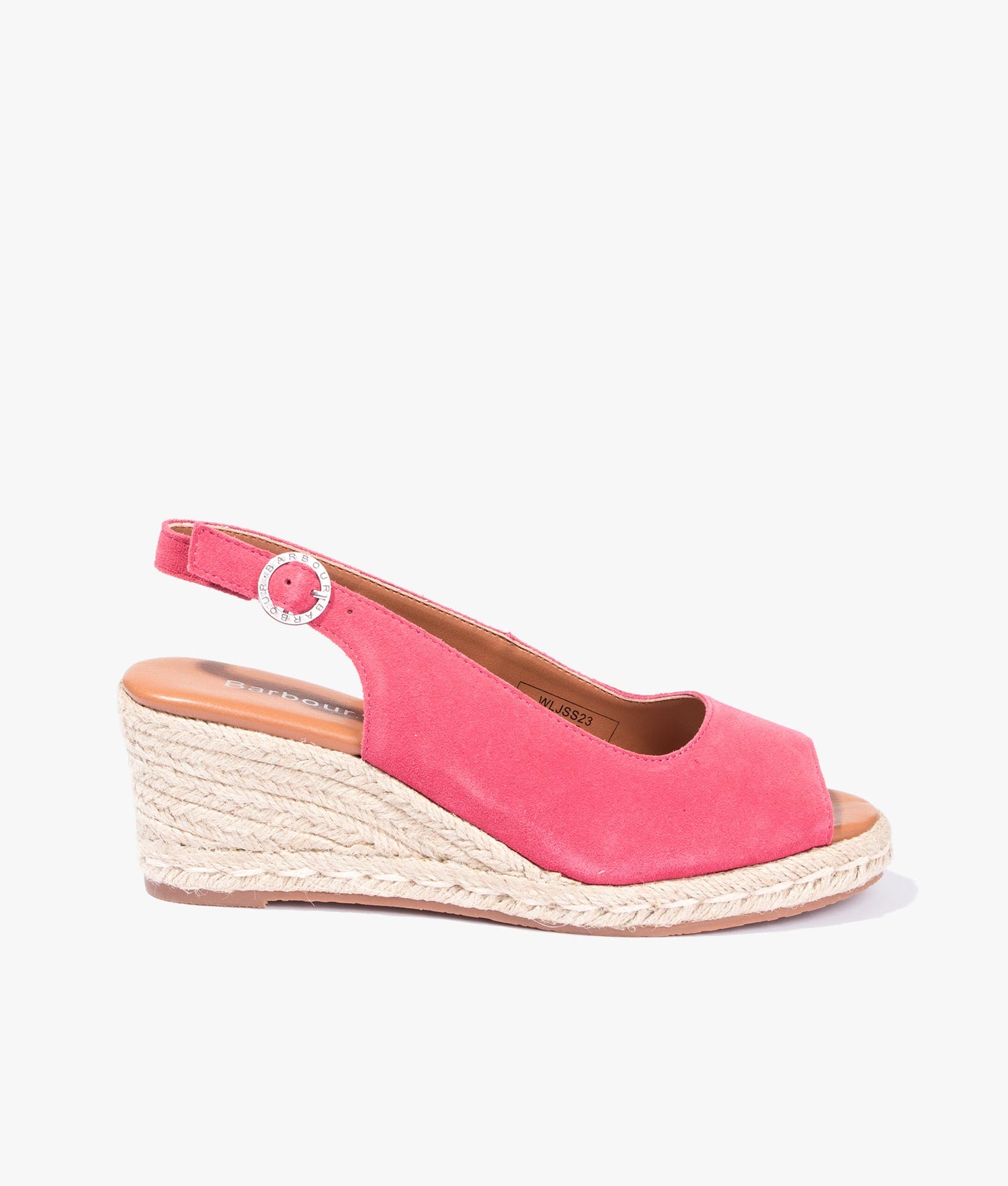 Nadia wedge in coral