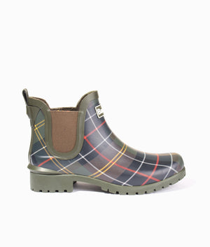 Plaid ankle boots deals