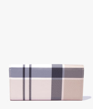 Witford tartan wallet in rosewood